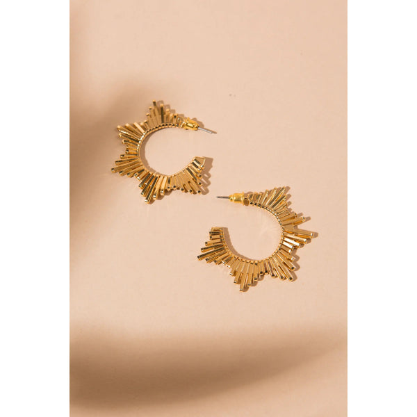 Sunya Earrings - Gold