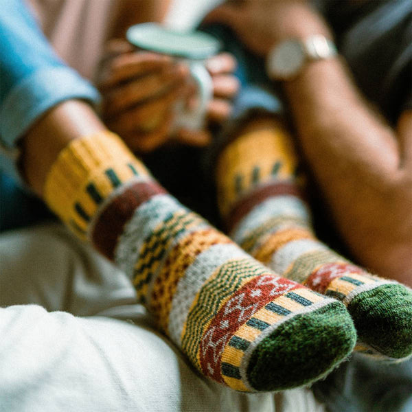 Svea Socks - Yellow