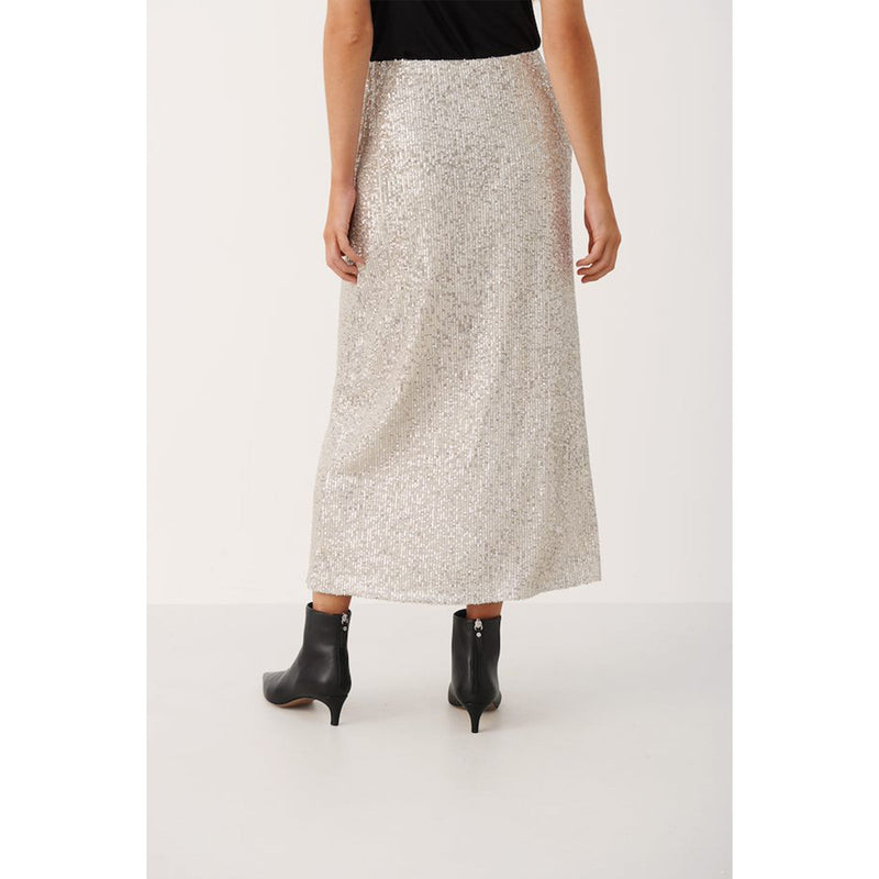 Teffani Skirt - Silver