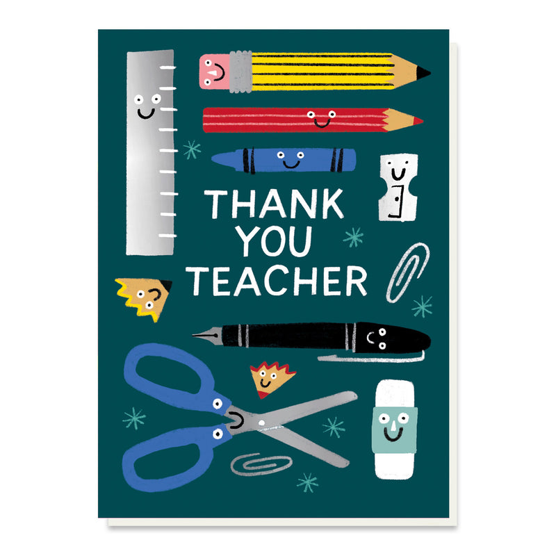 Thank You Teacher Card