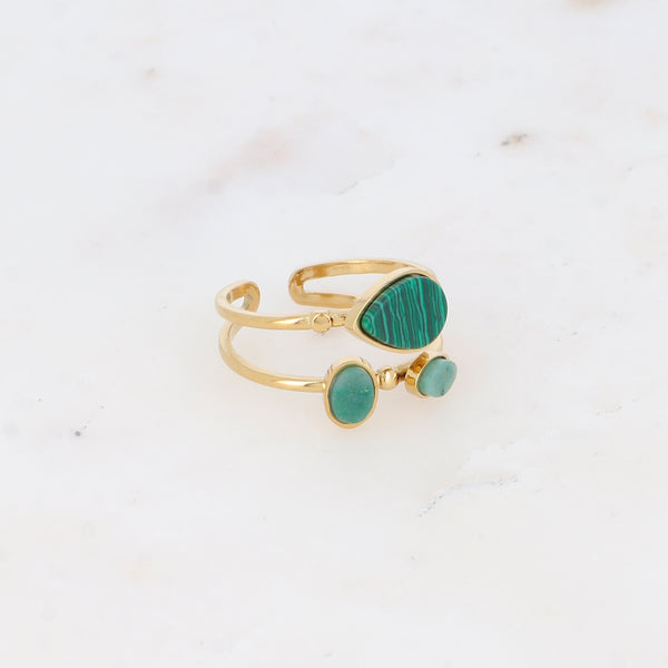 Thea Ring - Malachite