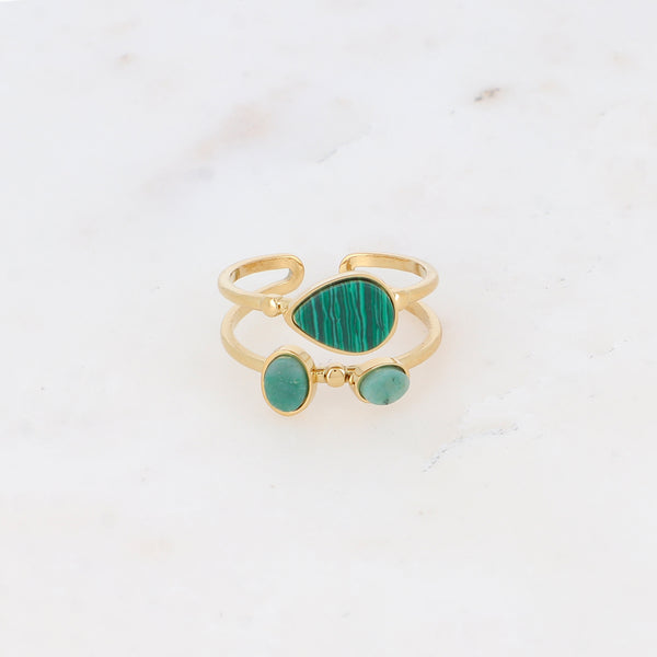 Thea Ring - Malachite