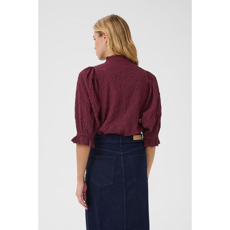 Toni Blouse - Tawny Port