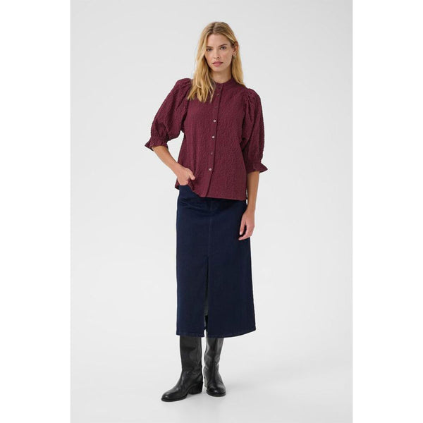 Toni Blouse - Tawny Port