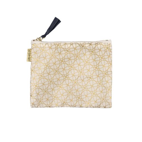 Travel Organiser Pouches - Navy/Cream/Yellow