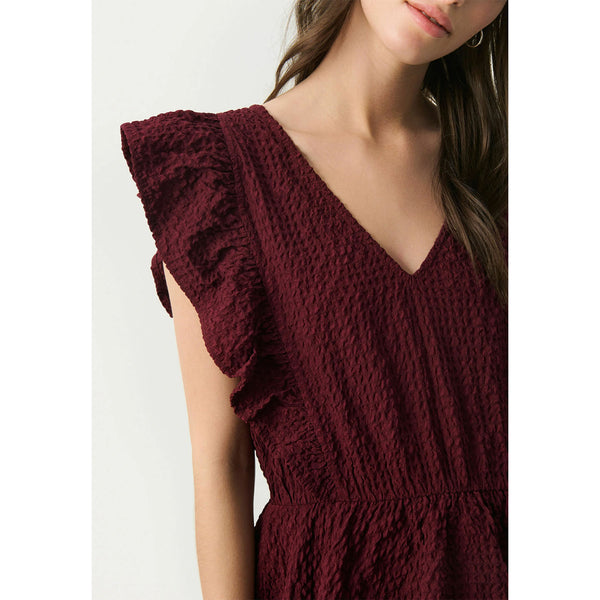 Tula Dress - Tawny Port