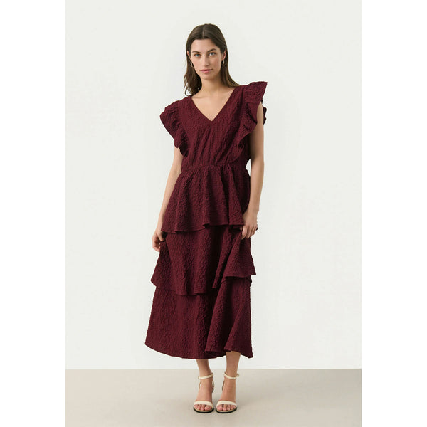 Tula Dress - Tawny Port