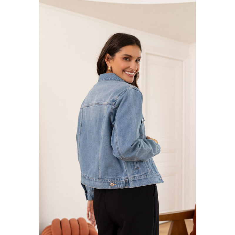 Valence Denim Jacket - Blue