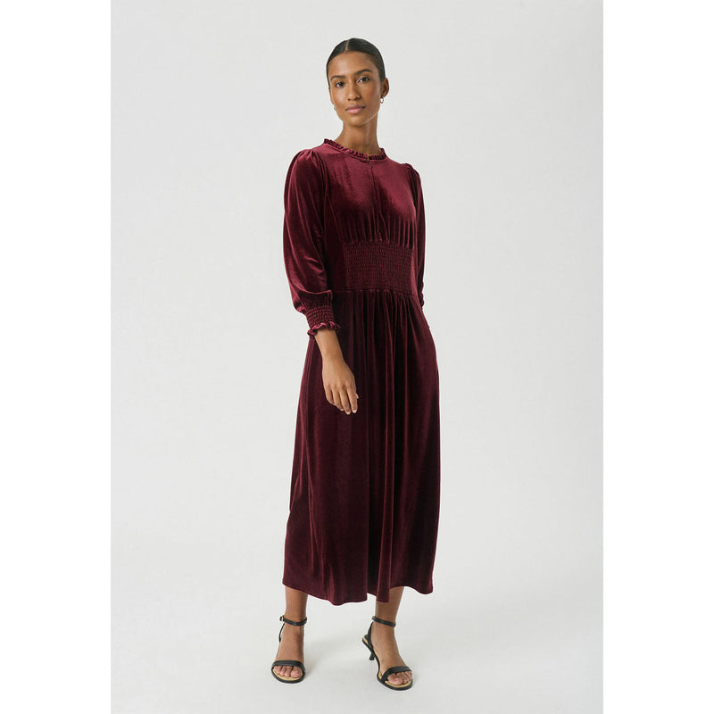 Vanissa Dress - Tawny Port