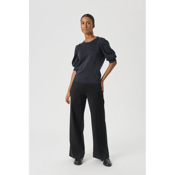Varaia Knitted Top - Dark Navy