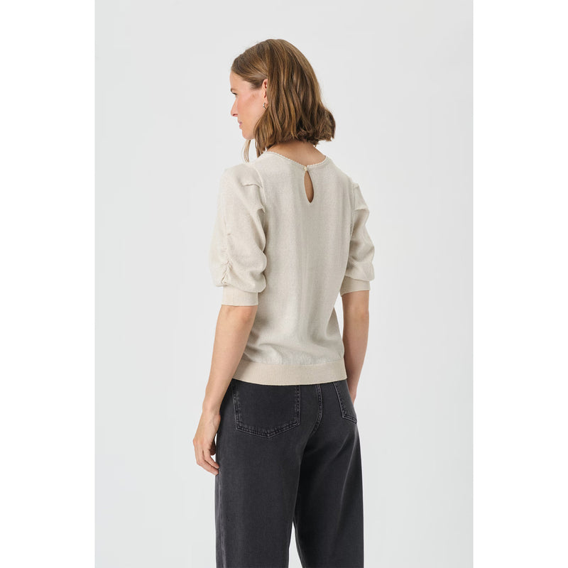 Varaia Knitted Top - Whitecap Gray