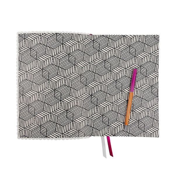 Vegan Leather Notebook - Think Pink