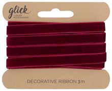 Velvet Ribbon - Red