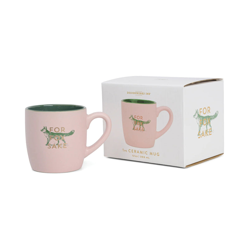 Vintage Sass Boxed Mug - For Fox Sake