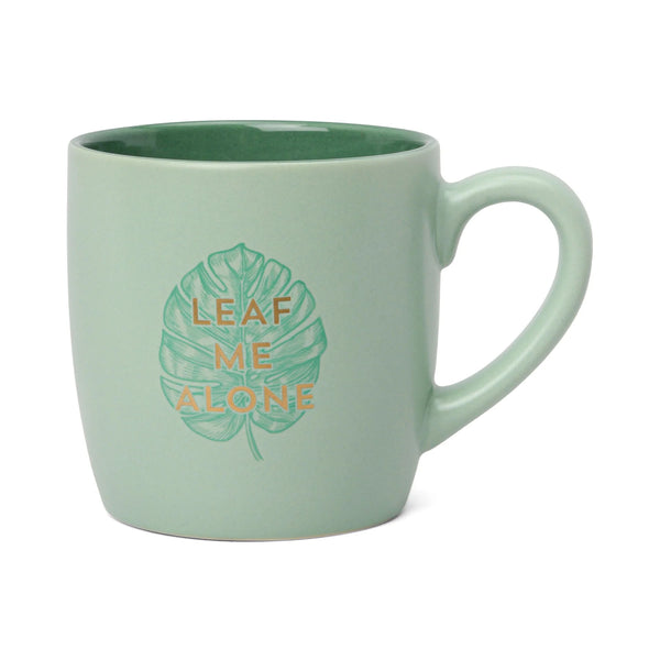Vintage Sass Boxed Mug - Leaf Me Alone