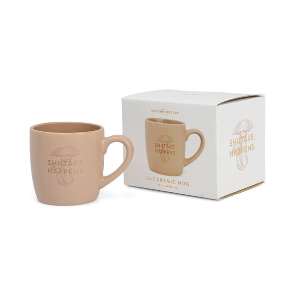 Vintage Sass Boxed Mug - Shiitake Happens