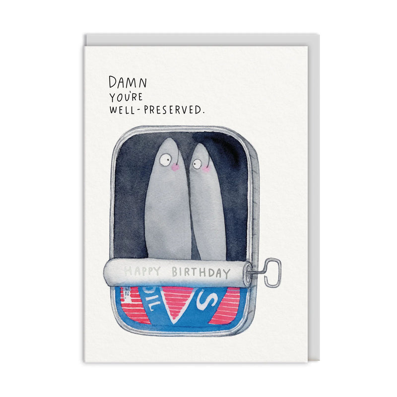 Well Preserved Birthday Card