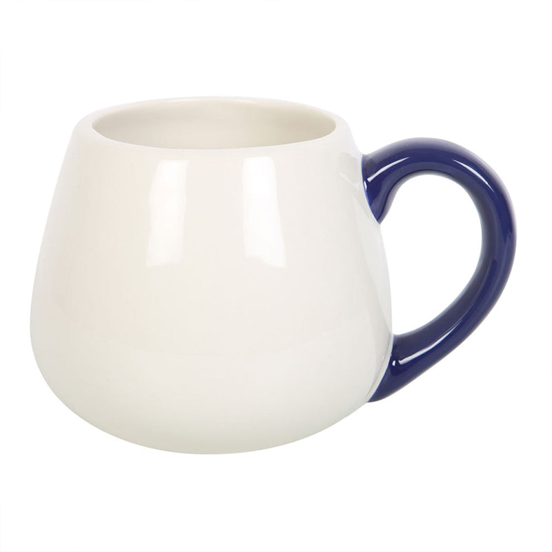 All Seeing Eye Rounded Mug - White