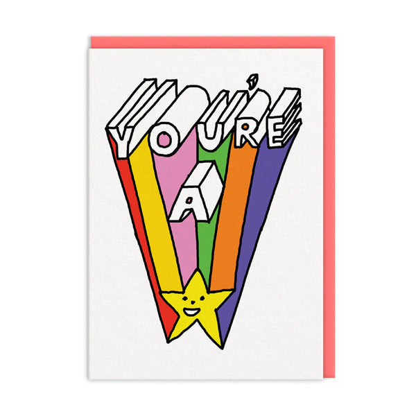 You're A Star Card