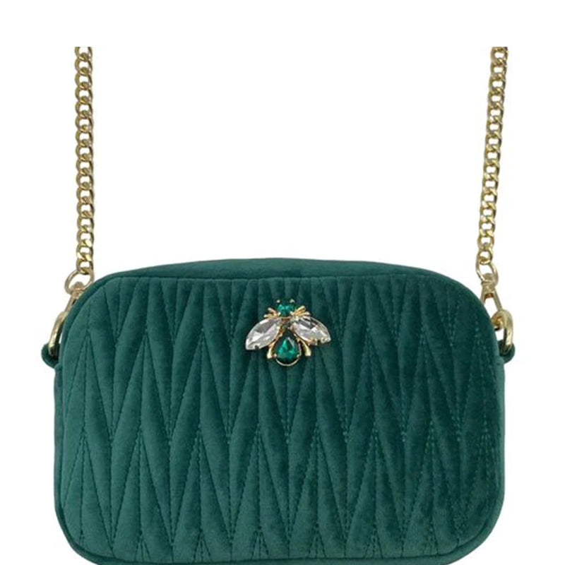 Velvet Rivington Crossbody Bag - Green