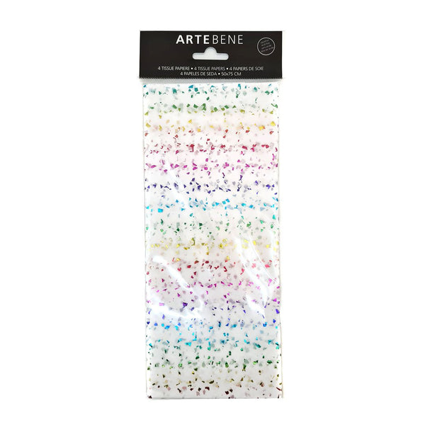Rainbow Fleck Tissue Paper - Hemels