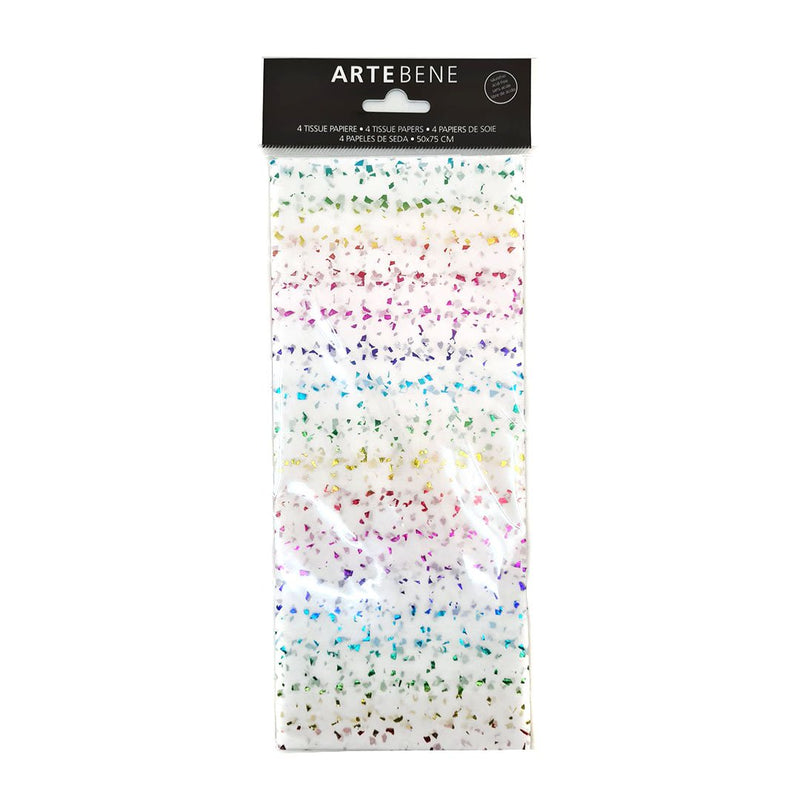 Rainbow Fleck Tissue Paper - Hemels