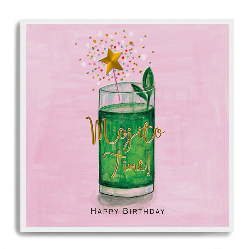 "Mojito Time!" Happy Birthday Card - Hemels