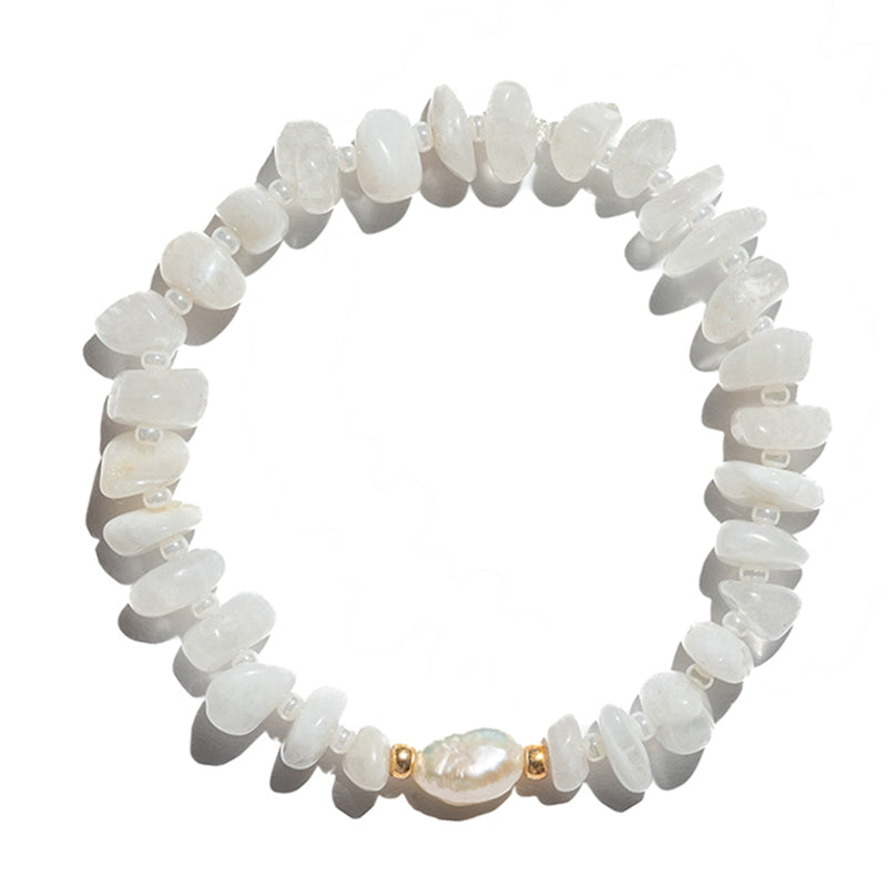 The New Beginnings Rock - Moonstone Bracelet