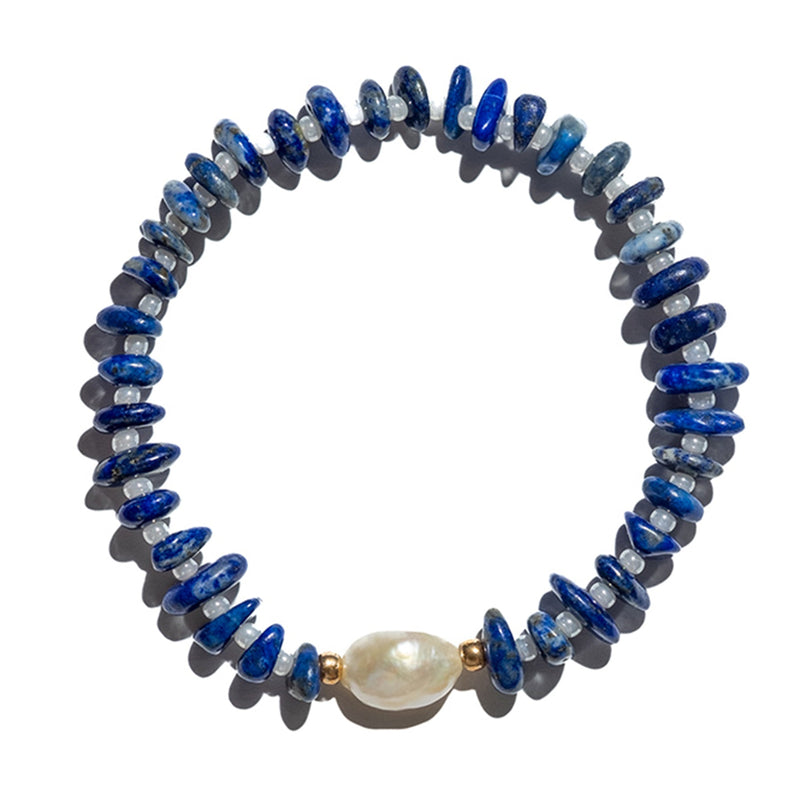 The Wise Rock - Lapis Lazuli Bracelet