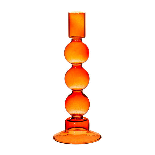 Bubble Candle Holder - Red