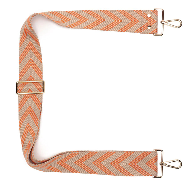 Tangerine Chevron Strap