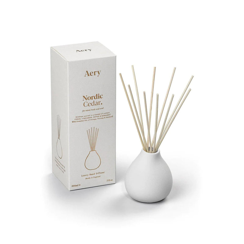 Nordic Cedar Fernweh Clay Diffuser