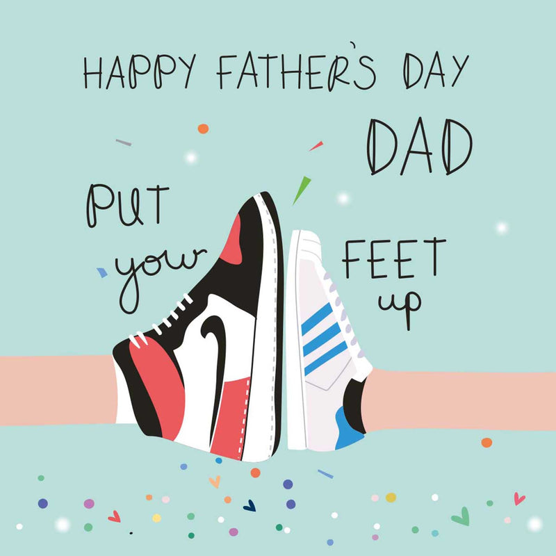 Happy Father's Day Put Your Feet Up Card