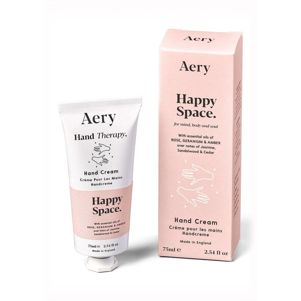 Happy Space Hand Cream - Rose, Geranium & Amber