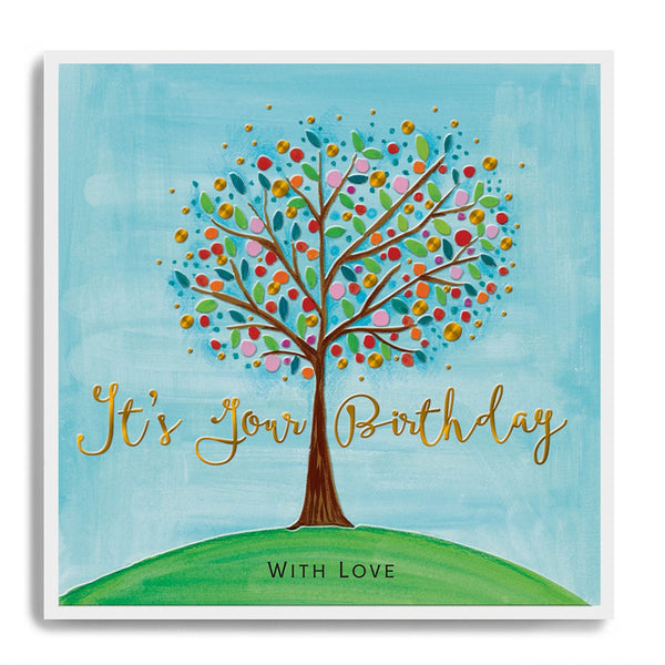 It's Your Birthday Tree Card