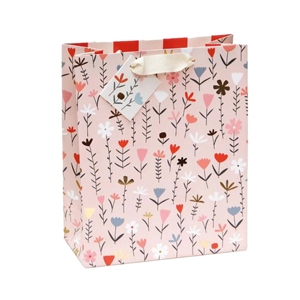 Pink Floral Gift Bags