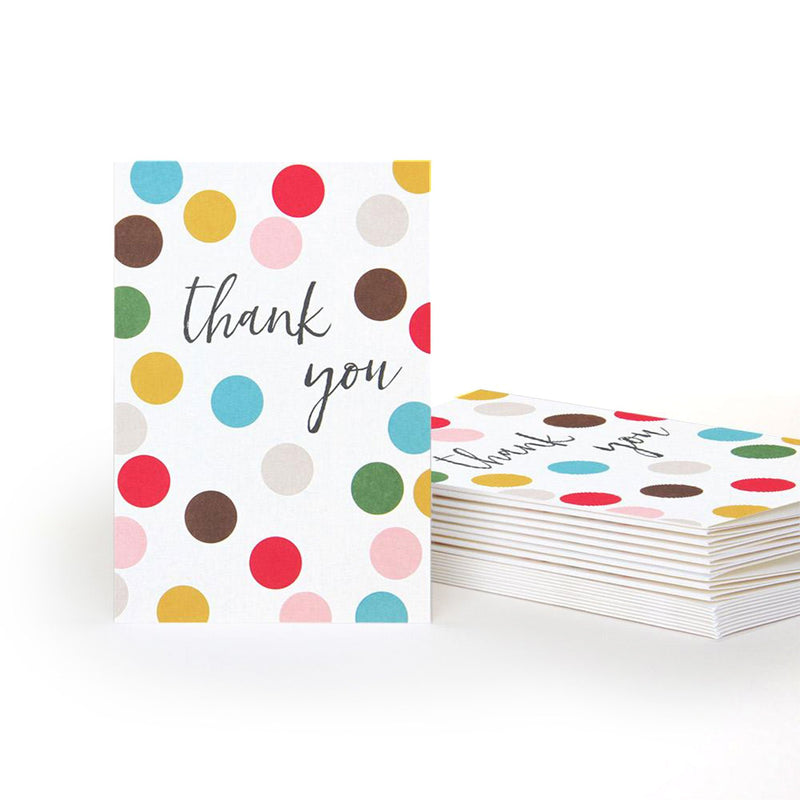 Thank You Spot Note Cards - Pack of 10 - Hemels