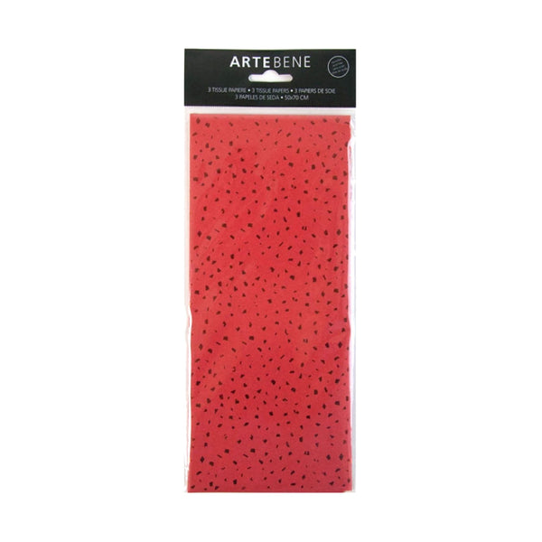 Tissue Paper - Red Fleck